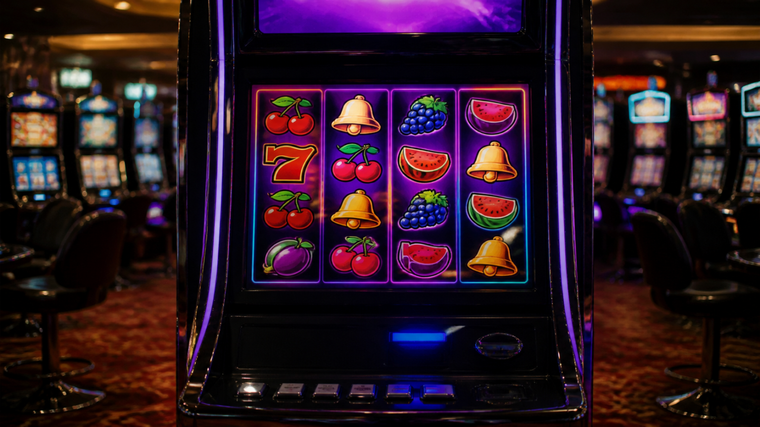 Panduan Memilih situs slot gacor dengan Pendekatan Cermat Mesin slot kasino dengan gulungan warna-warni