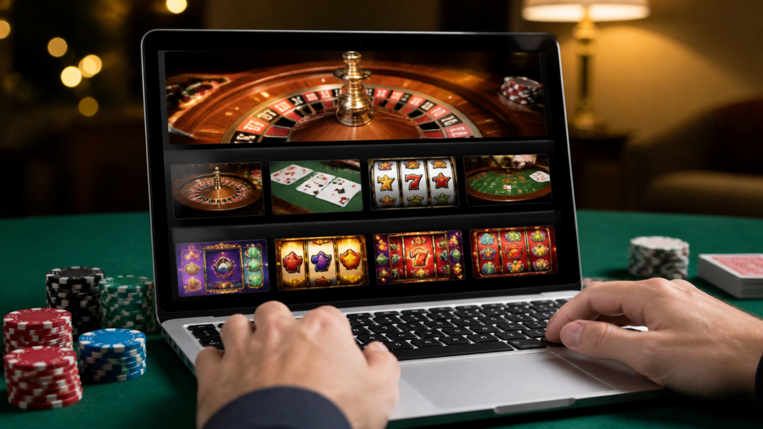 What Makes a Casino Site Worth Your Time: online casino Singapore Online casino interface on a laptop showing casino games